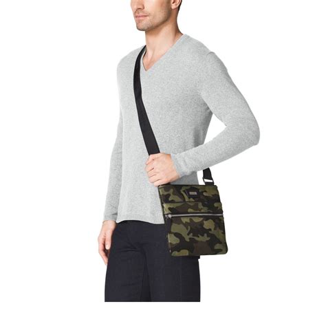 michael kors mens camo bag